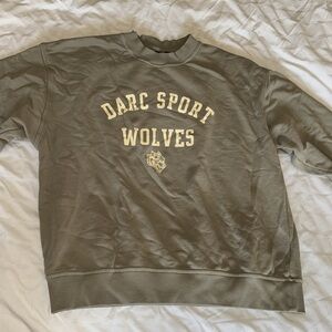 DARC SPORT Green crewneck - large